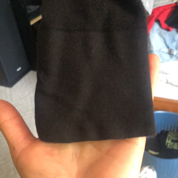 “Smart Set” Medium Black Knit Cardigan - Picture 3 of 5